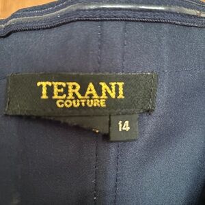 Terani Couture Midnight Blue Gown